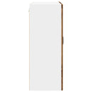 vidaXL Fali konyhaszekrény polcokkal Öreg fa 80 x 31 x 80 cm Faanyag