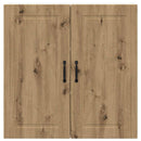 vidaXL Fali konyhaszekrény Artisan tölgy 80 x 31 x 80 cm Faanyag