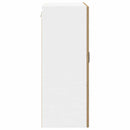 vidaXL Fali konyhaszekrény Artisan tölgy 80 x 31 x 80 cm Faanyag