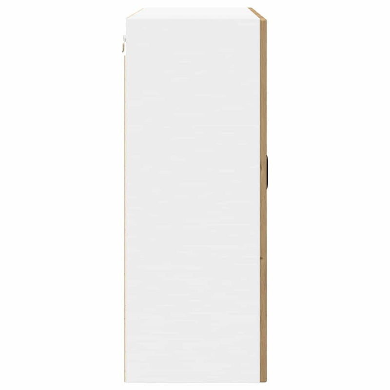 vidaXL Fali konyhaszekrény Artisan tölgy 80 x 31 x 80 cm Faanyag