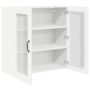 vidaXL Fali konyhaszekrény polcokkal Fehér 80 x 31 x 80 cm Faanyag