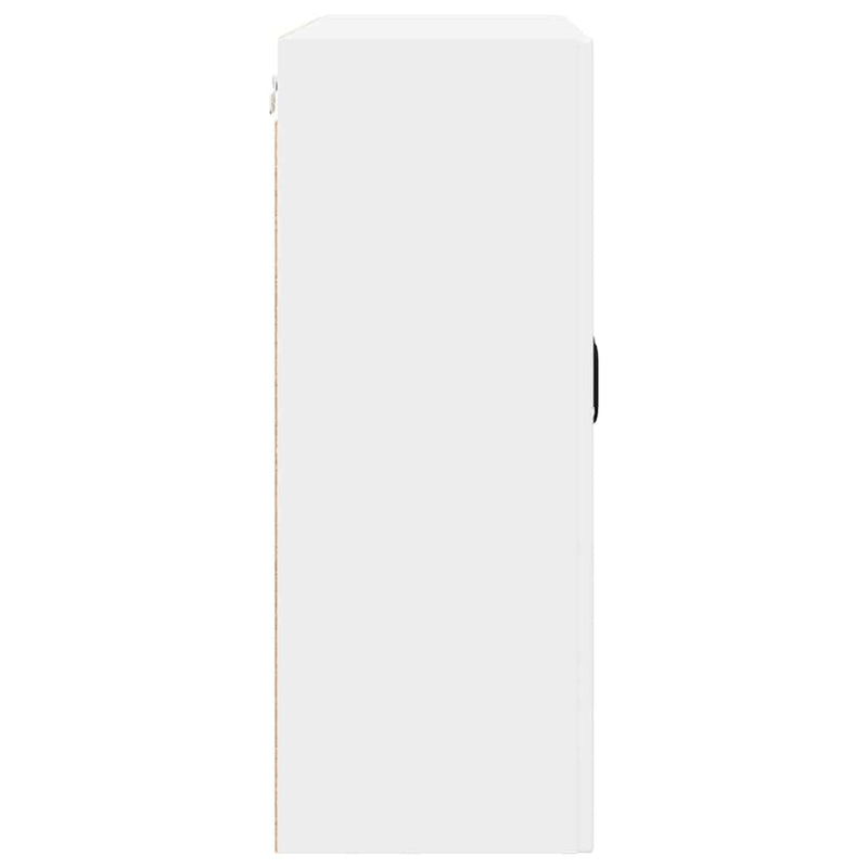 vidaXL Fali konyhaszekrény polcokkal Fehér 80 x 31 x 80 cm Faanyag