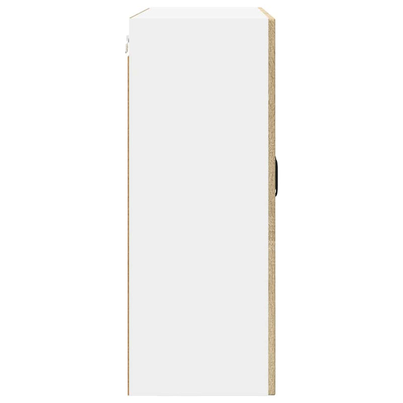 vidaXL Fali konyhaszekrény Sonoma tölgy 80 x 31 x 80 cm Faanyag