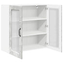 vidaXL Fali konyhaszekrény Beton Szürke 80 x 31 x 80 cm Faanyag