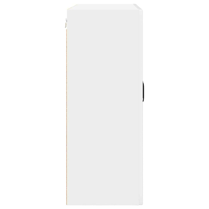 vidaXL Fali konyhaszekrény Magas Fényű Fehér 80 x 31 x 80 cm Faanyag