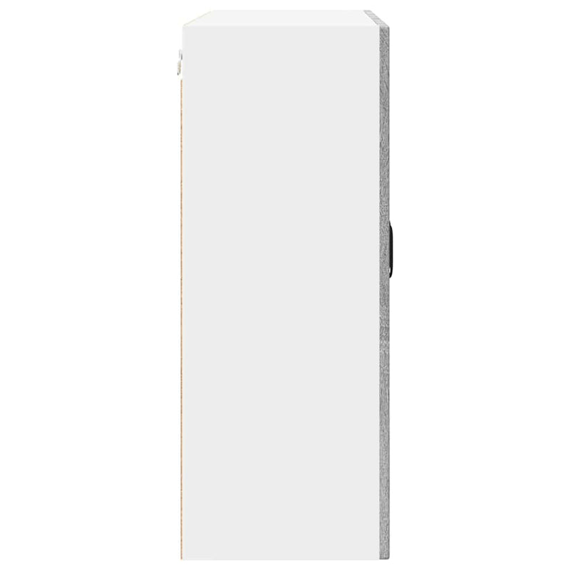 vidaXL Fali konyhaszekrény Szürke Sonoma 80 x 31 x 80 cm Faanyag