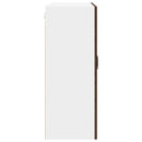 vidaXL Fali konyhaszekrény ajtóval Barna Tölgy 80 x 31 x 80 cm Faanyag