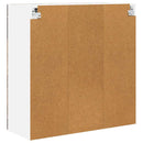 vidaXL Fali konyhaszekrény polcokkal Öreg fa 80 x 31 x 80 cm Faanyag