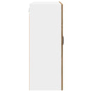 vidaXL Fali konyhaszekrény Artisan tölgy 80 x 31 x 80 cm Faanyag