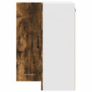 vidaXL Fali konyhaszekrény Füstölt tölgy 57 x 57 x 80 cm Faanyag