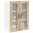 vidaXL Fali konyhaszekrény Sonoma tölgy 60 x 31 x 80 cm Faanyag