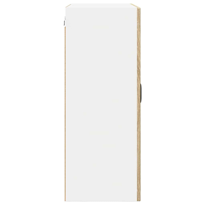 vidaXL Fali konyhaszekrény Sonoma tölgy 60 x 31 x 80 cm Faanyag