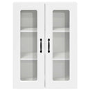 vidaXL Fali konyhaszekrény Magas Fényű Fehér 60 x 31 x 80 cm Faanyag