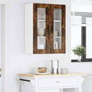 vidaXL Fali konyhaszekrény Füstölt tölgy 60 x 31 x 80 cm Faanyag