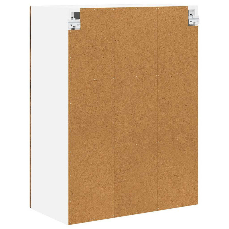 vidaXL Fali konyhaszekrény Füstölt tölgy 60 x 31 x 80 cm Faanyag