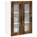 vidaXL Fali konyhaszekrény Füstölt tölgy 60 x 31 x 80 cm Faanyag