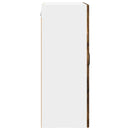 vidaXL Fali konyhaszekrény Füstölt tölgy 60 x 31 x 80 cm Faanyag