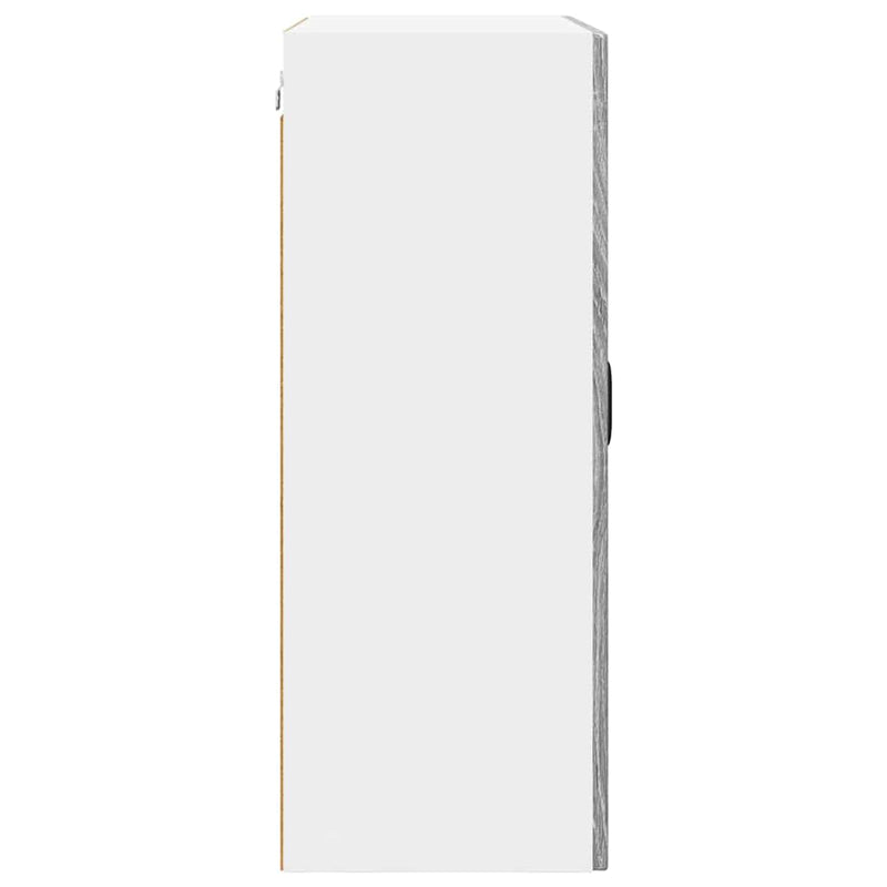 vidaXL Fali konyhaszekrény Szürke Sonoma 60 x 31 x 80 cm Faanyag