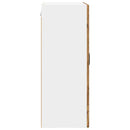 vidaXL Fali konyhaszekrény polcokkal Öreg fa 60 x 31 x 80 cm Faanyag