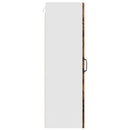 vidaXL Fali konyhaszekrény Füstölt tölgy 40 x 31 x 100 cm Faanyag