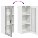 vidaXL Fali konyhaszekrény Szürke Sonoma 40 x 31 x 100 cm Faanyag