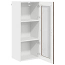 vidaXL Fali konyhaszekrény Barna Tölgy 40 x 31 x 100 cm Faanyag