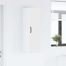 vidaXL Fali konyhaszekrény polcokkal Fehér 30 x 31 x 100 cm Faanyag