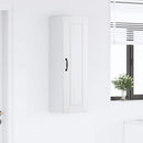 vidaXL Mosogatógép panel polcokkal Fehér 30 x 31 x 100 cm Faanyag