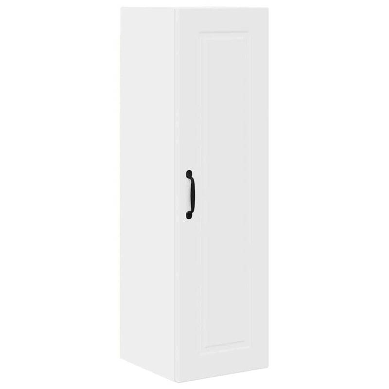 vidaXL Fali konyhaszekrény polcokkal Fehér 30 x 31 x 100 cm Faanyag