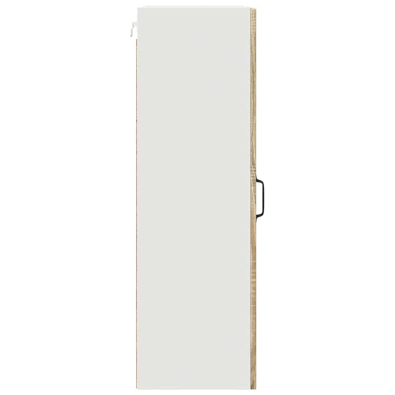 vidaXL Fali konyhaszekrény Sonoma tölgy 30 x 31 x 100 cm Faanyag