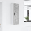 vidaXL Fali Szekrény PORTO Beton Szürke 30 x 31 x 100 cm Faanyag