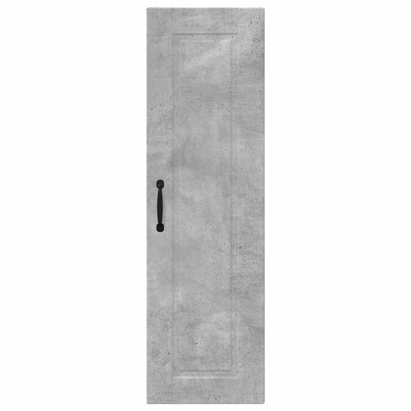 vidaXL Fali konyhaszekrény Beton Szürke 30 x 31 x 100 cm Faanyag