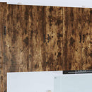 vidaXL Fali konyhaszekrény Füstölt tölgy 30 x 31 x 100 cm Faanyag