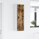 vidaXL Fali Szekrény PORTO Füstölt tölgy 30 x 31 x 100 cm Faanyag