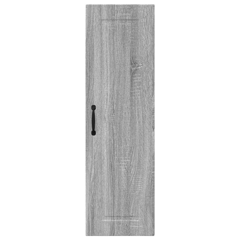 vidaXL Fali konyhaszekrény Szürke Sonoma 30 x 31 x 100 cm Faanyag