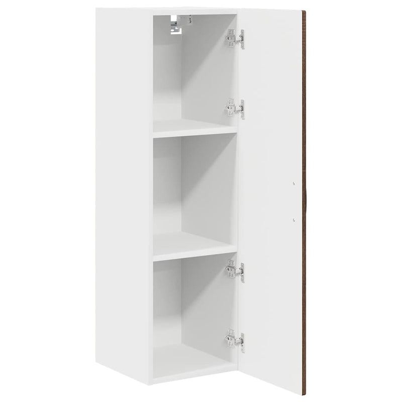 vidaXL Fali konyhaszekrény Barna Tölgy 30 x 31 x 100 cm Faanyag