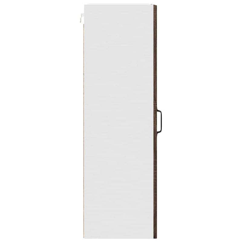 vidaXL Fali konyhaszekrény Barna Tölgy 30 x 31 x 100 cm Faanyag