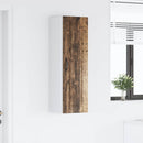 vidaXL Fali Szekrény PORTO Öreg fa 30 x 31 x 100 cm Faanyag