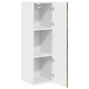 vidaXL Fali konyhaszekrény polcokkal Öreg fa 30 x 31 x 100 cm Faanyag