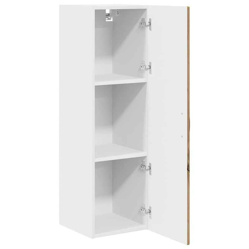 vidaXL Fali konyhaszekrény Artisan tölgy 30 x 31 x 100 cm Faanyag