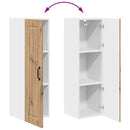 vidaXL Fali konyhaszekrény Artisan tölgy 30 x 31 x 100 cm Faanyag