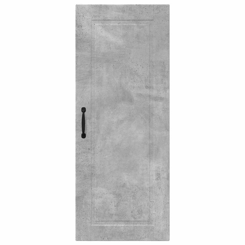 vidaXL Fali konyhaszekrény Beton Szürke 40 x 31 x 100 cm Faanyag