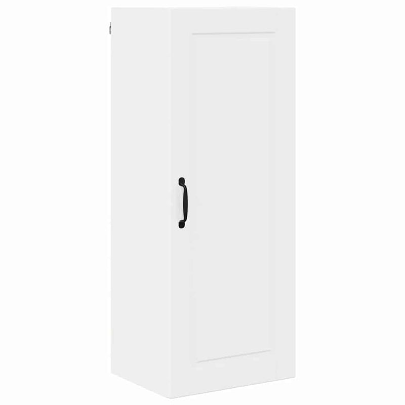 vidaXL Fali konyhaszekrény Magas Fényű Fehér 40 x 31 x 100 cm Faanyag