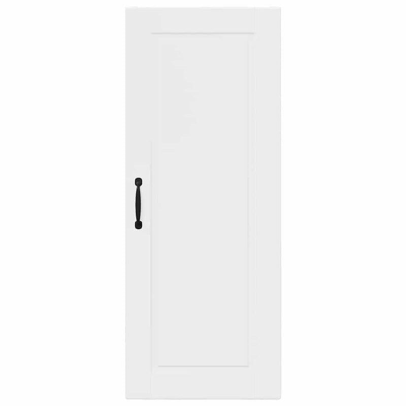 vidaXL Fali konyhaszekrény Magas Fényű Fehér 40 x 31 x 100 cm Faanyag