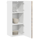 vidaXL Fali Szekrény PORTO Füstölt tölgy 40 x 31 x 100 cm Faanyag