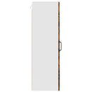 vidaXL Fali Szekrény PORTO Füstölt tölgy 40 x 31 x 100 cm Faanyag