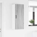 vidaXL Fali konyhaszekrény Szürke Sonoma 40 x 31 x 100 cm Faanyag