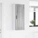 vidaXL Fali Szekrény PORTO Szürke Sonoma 40 x 31 x 100 cm Faanyag