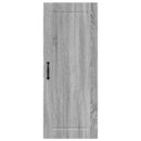 vidaXL Fali konyhaszekrény Szürke Sonoma 40 x 31 x 100 cm Faanyag