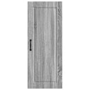 vidaXL Fali Szekrény PORTO Szürke Sonoma 40 x 31 x 100 cm Faanyag